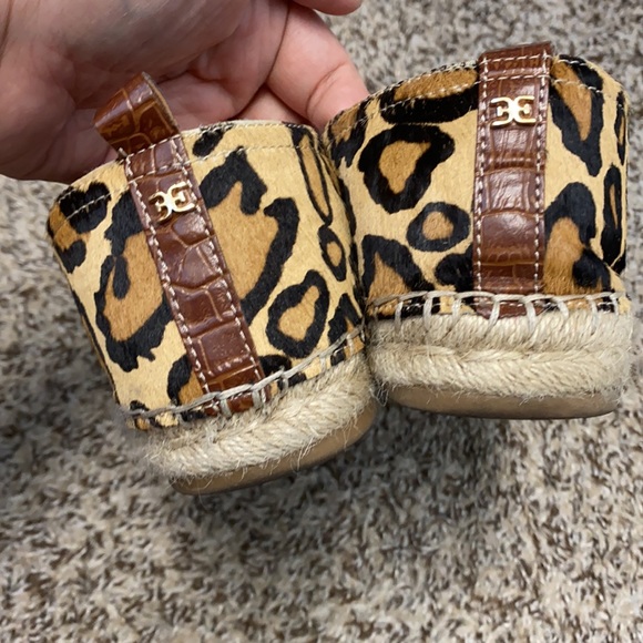 Sam Edelman Leopard Flat Espadrilles - Picture 5 of 7